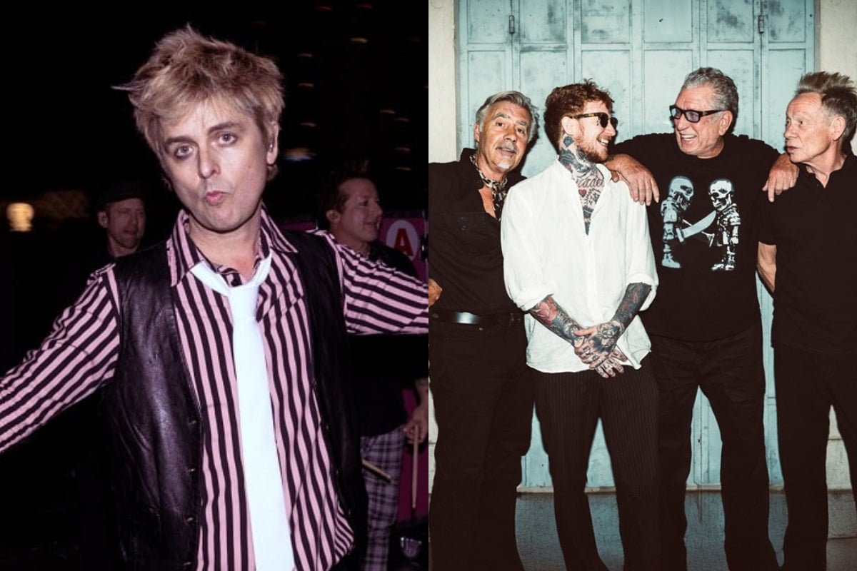 Billie Joe Armstrong y los Sex Pistols tocan «Anarchy in the U.K.»