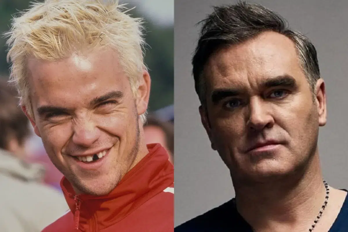 Robbie Williams le dedicó una canción a Morrissey en su nuevo disco