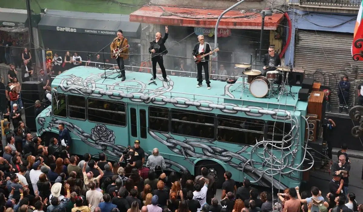 U2 convirtió las calles de Ciudad de México en su nuevo videoclip